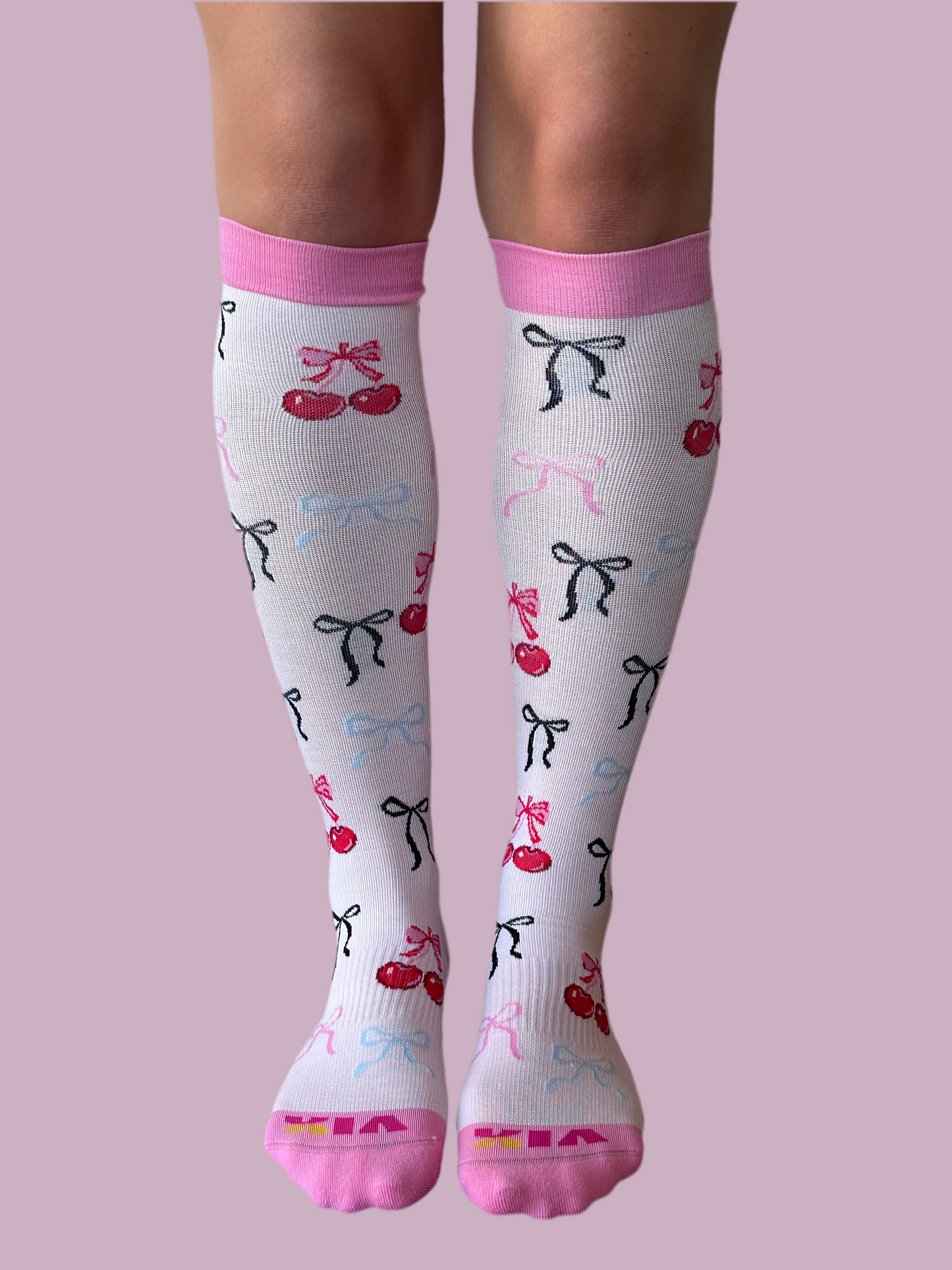 Cherry on Top Compression Socks (20-30 mmHg)