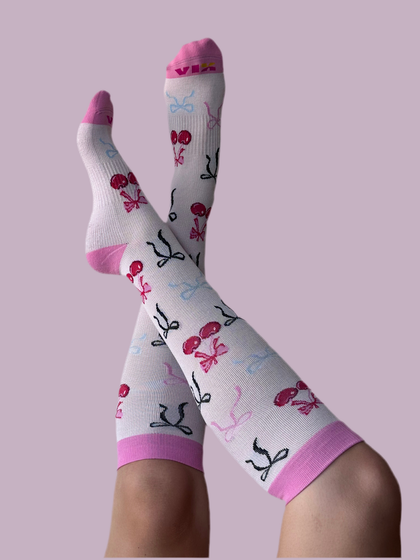 Cherry on Top Compression Socks