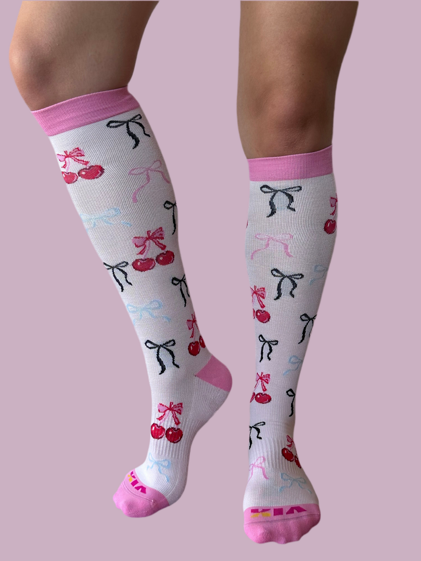 Cherry on Top Compression Socks