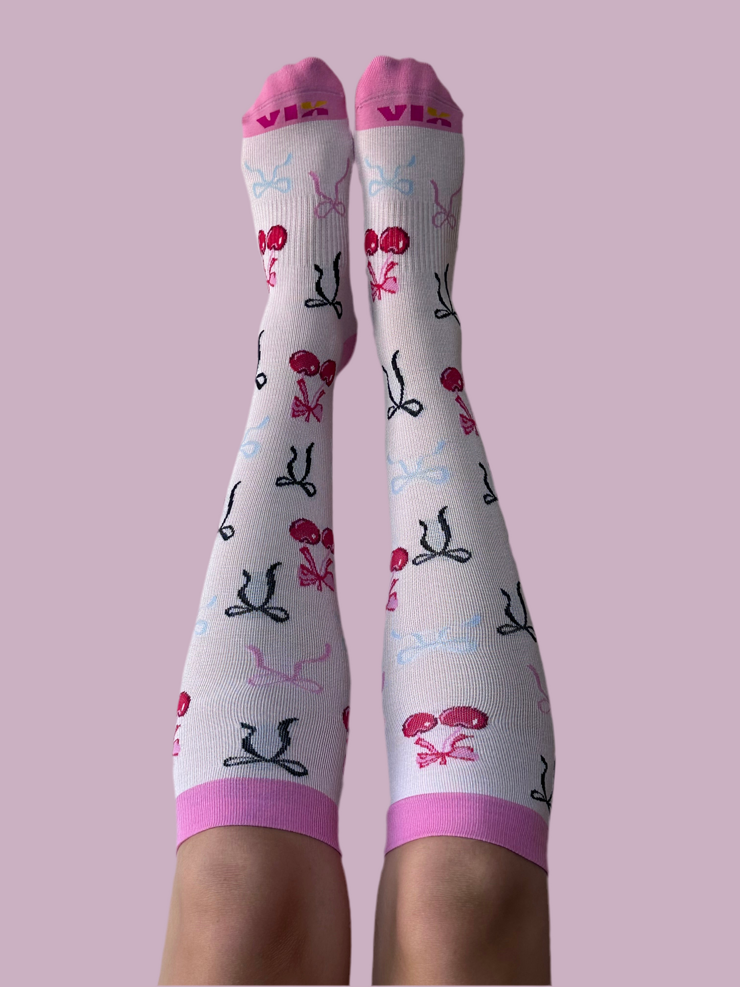 Cherry on Top Compression Socks