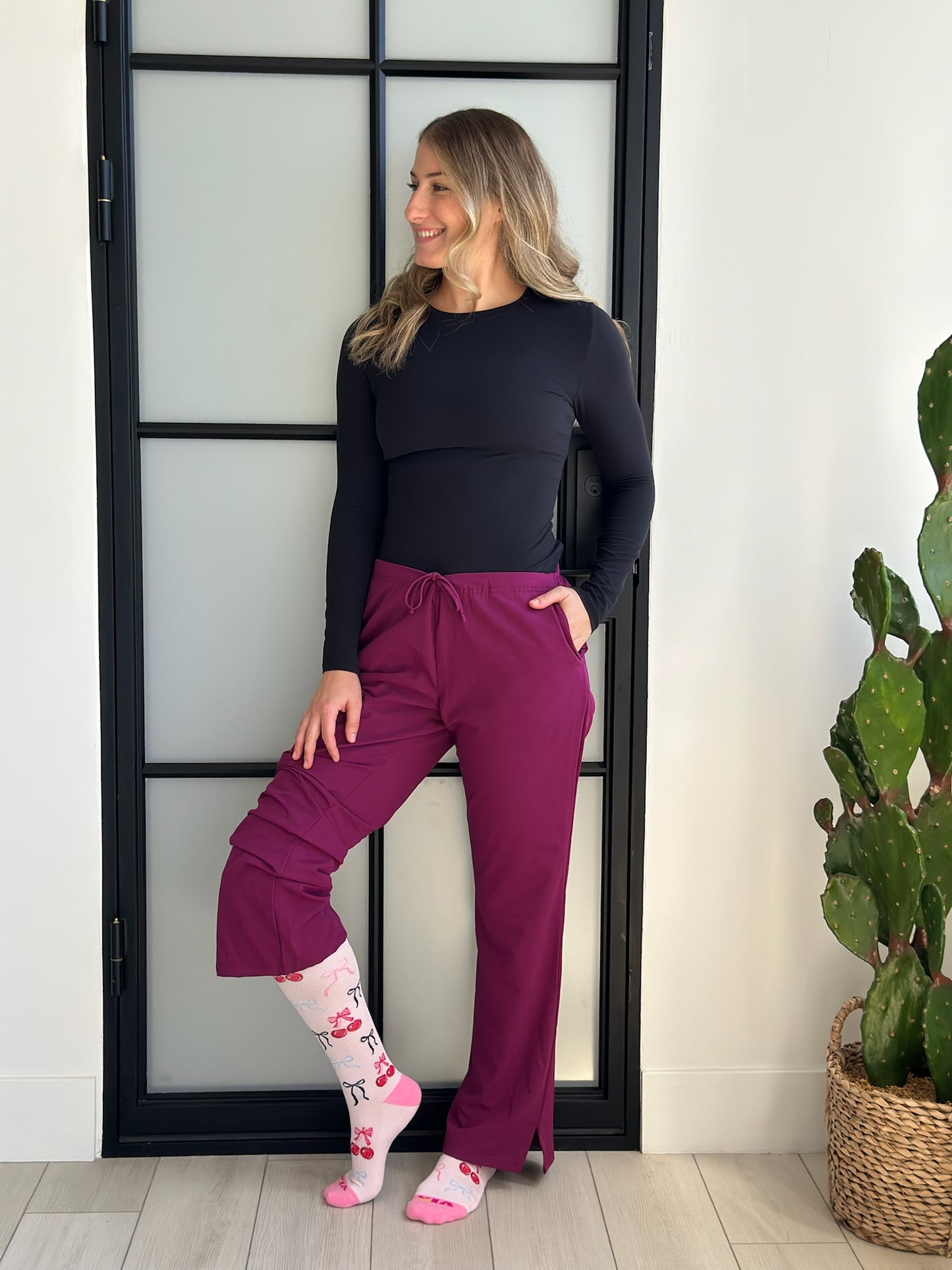 Cherry on Top Compression Socks