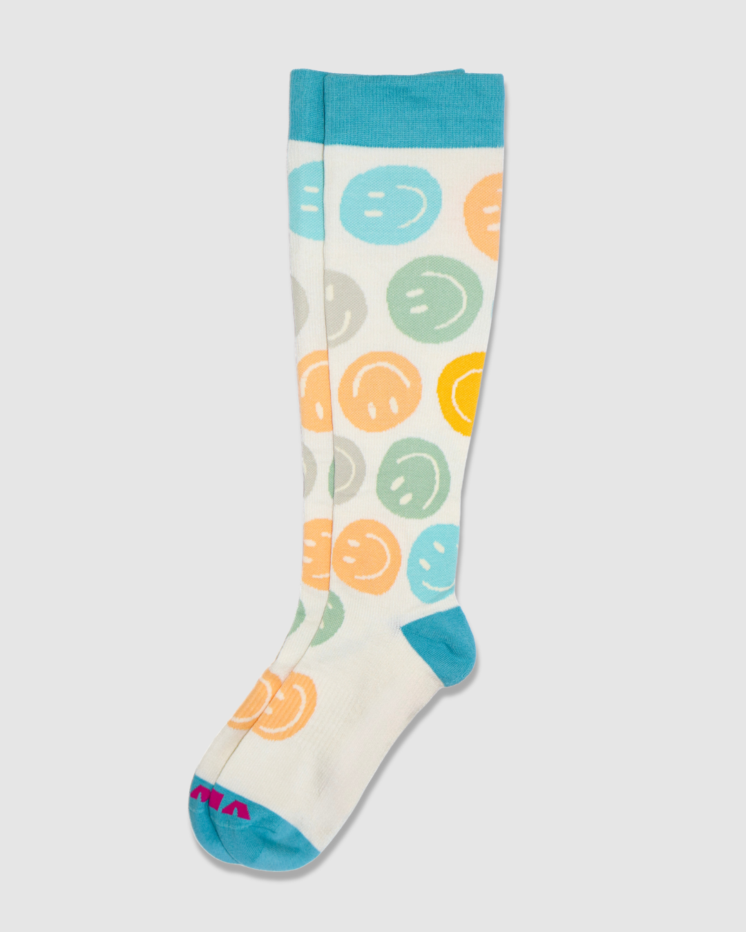 Color Smiley Compression Socks (20-30 mmHg)