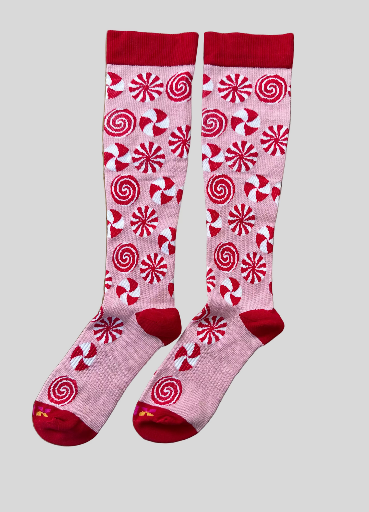 Pretty in Peppermint Compression Socks