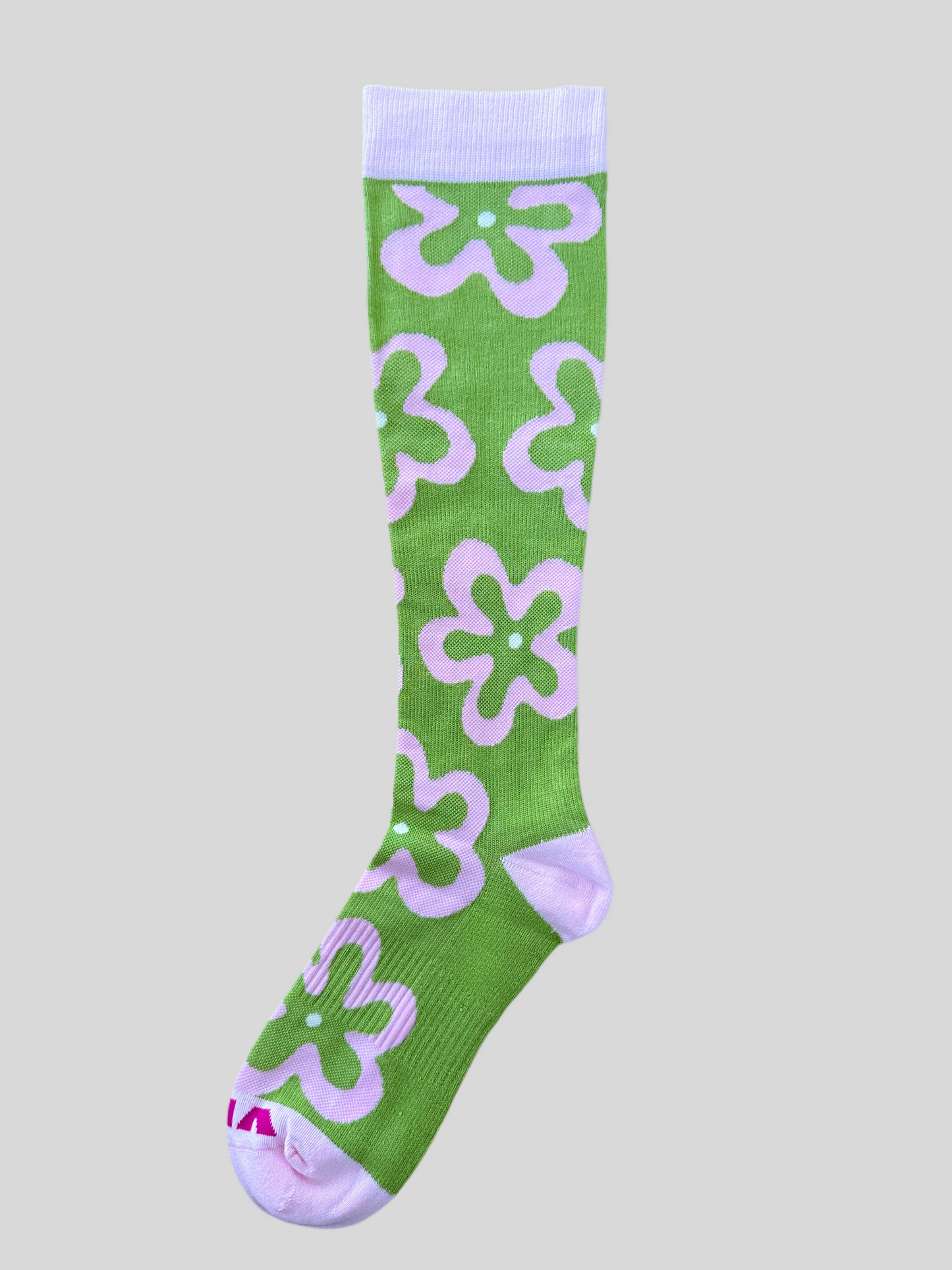 Vix Socks Flower Power Bamboo Compression Single Sock