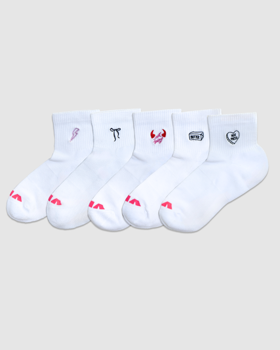 Quarter Crew Socks (5-Pack)