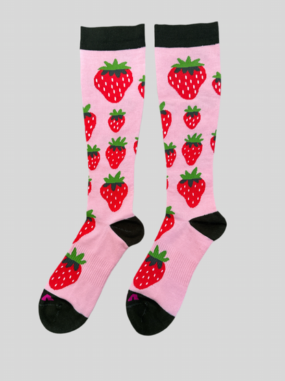 Strawberry Compression Socks