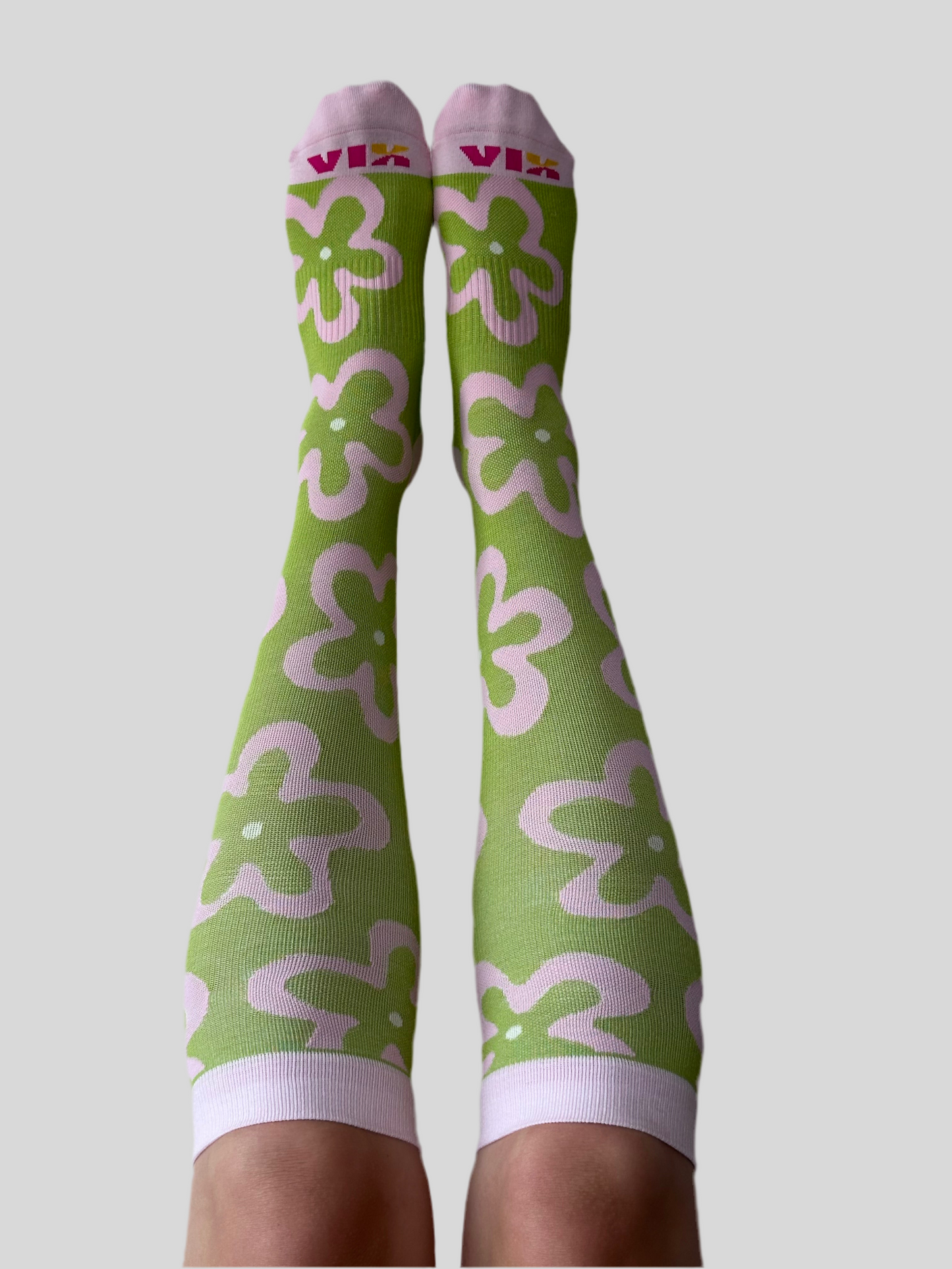 Flower Power Compression Socks