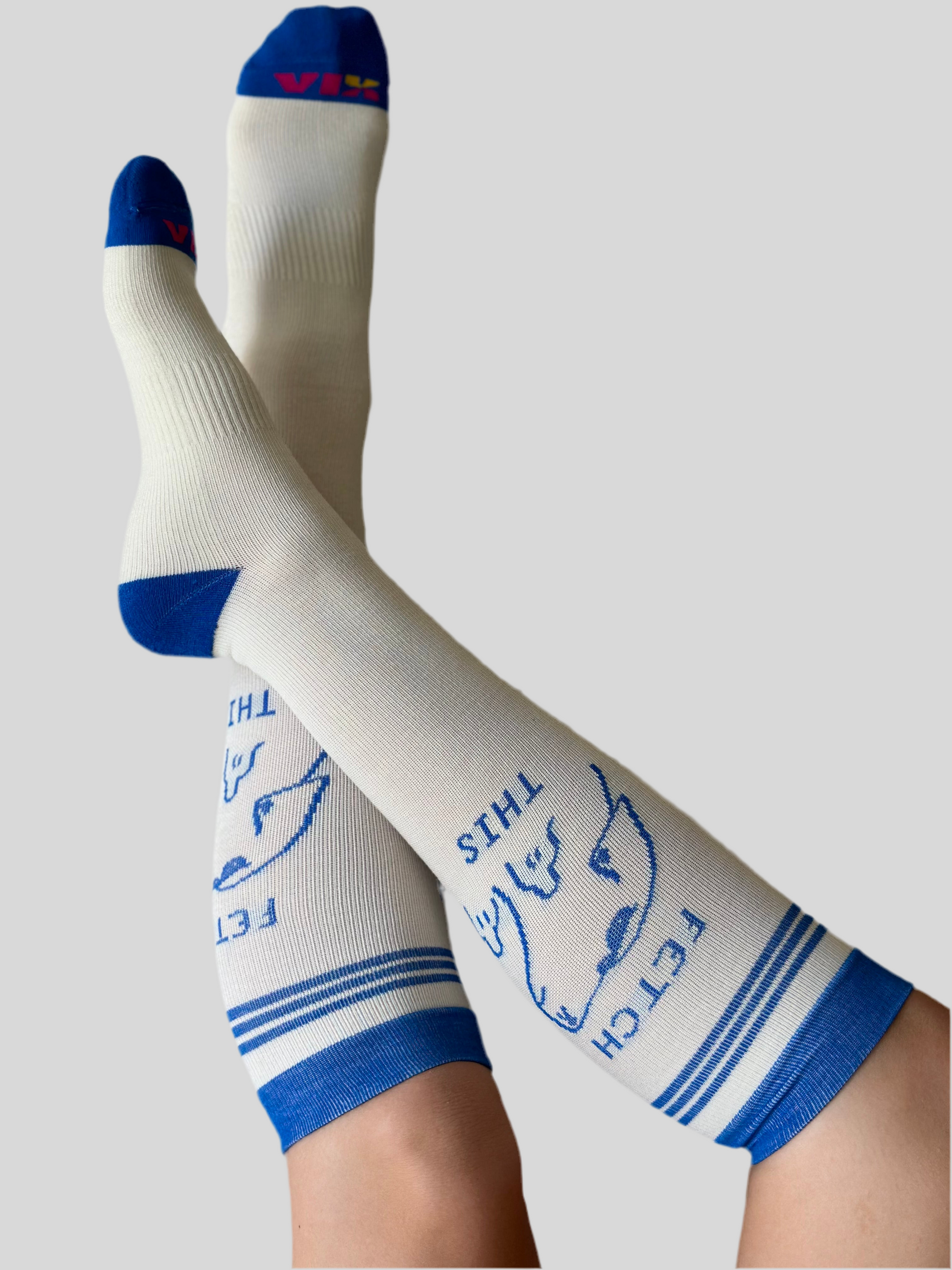 Fetch This - Bamboo Compression Socks (15-20 mmHg) – Vix Fetch This - Bamboo Compression Socks (15-20 mmHg) – Vix