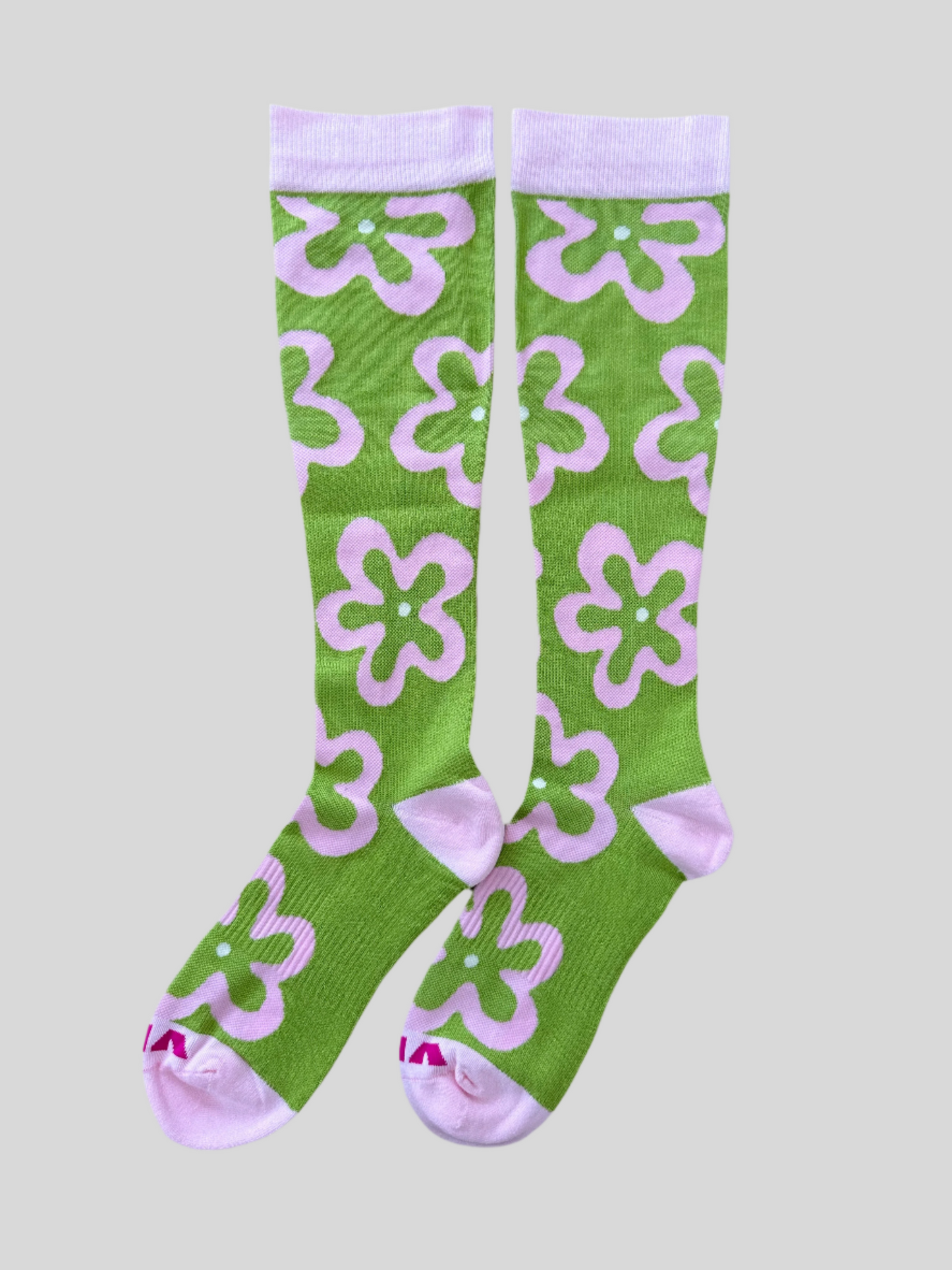 Flower Power Compression Socks
