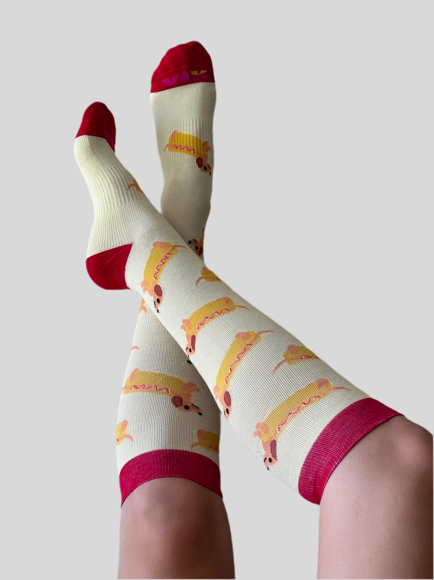 Wiener Dog Compression Socks