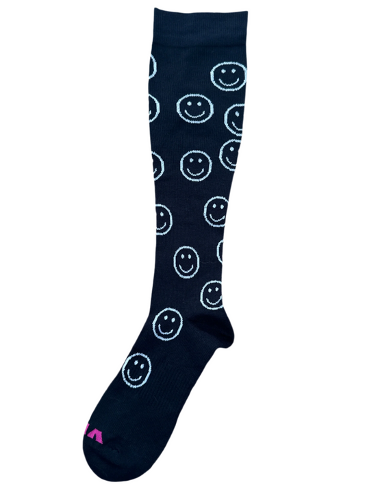 Simple Smiley Compression Socks