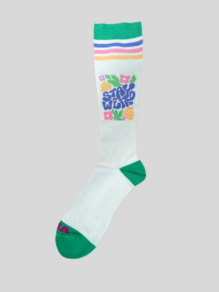 Stay Weird - Bamboo Compression Socks (15-20 mmHg) – Vix
