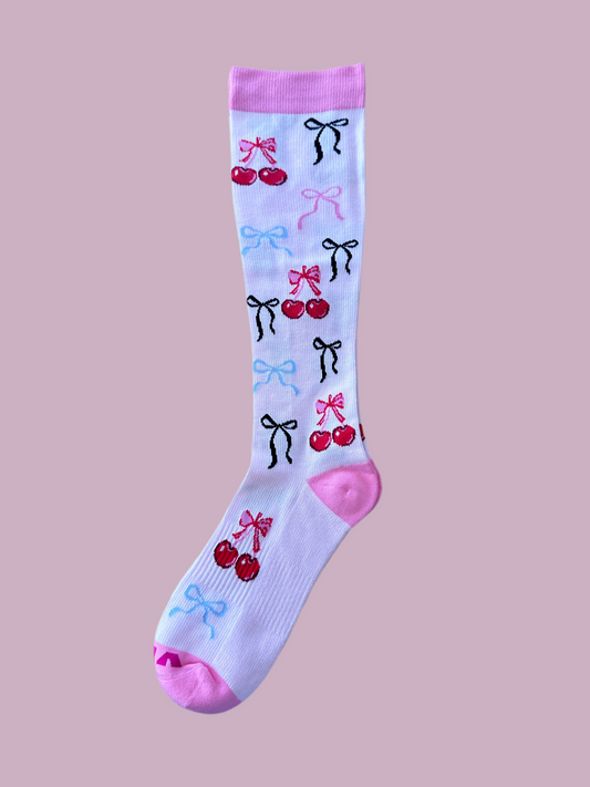 Cherry on Top Compression Socks