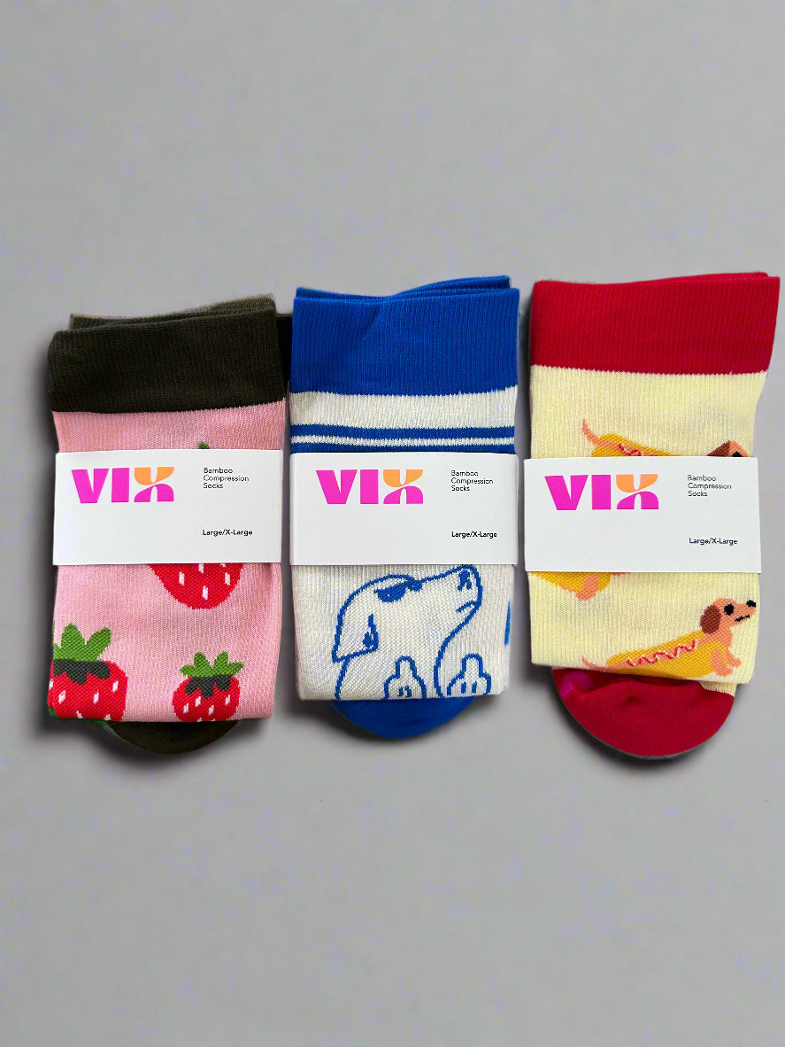 Vix Socks Bestsellers Bundle – (3-Pack)