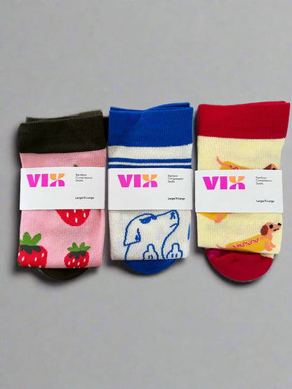 Vix Socks Bestsellers Bundle – (3-Pack)