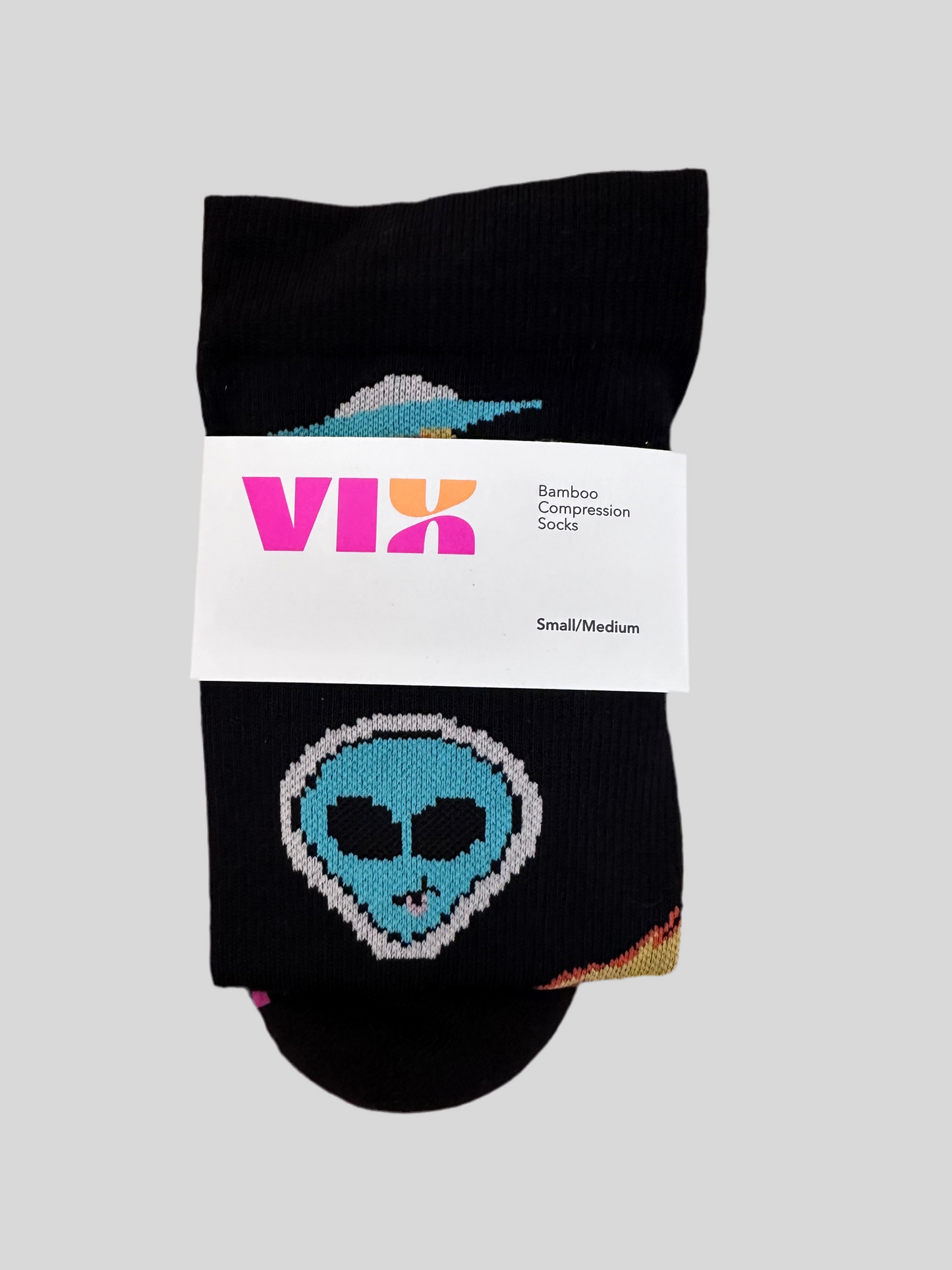 Aliens are Friends Compression Socks