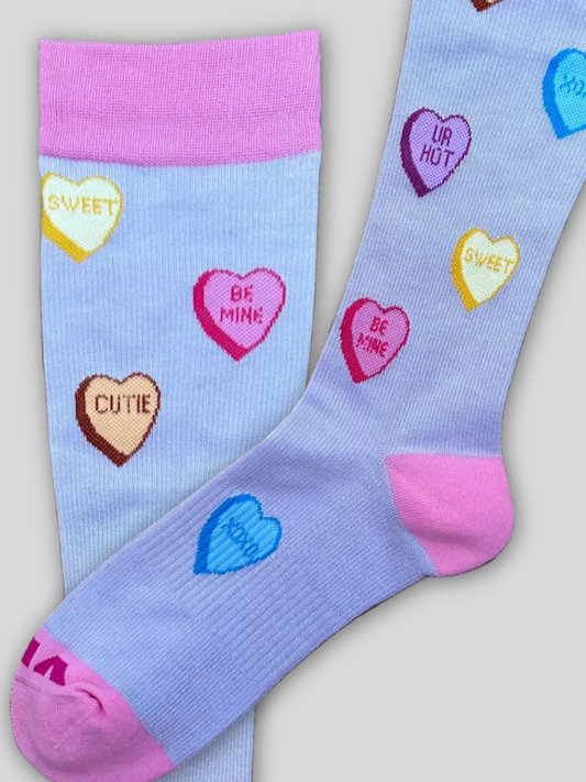 Be Mine Compression Socks