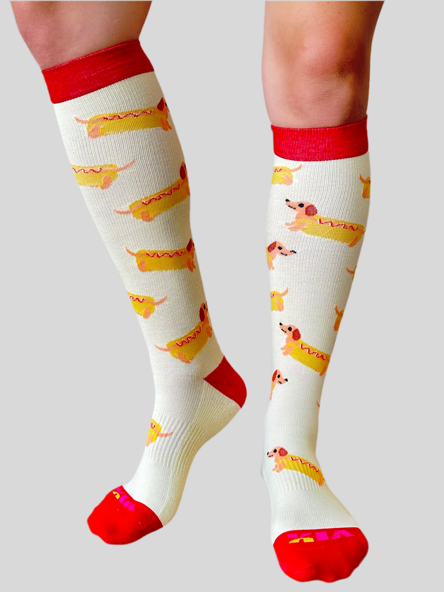 Wiener Dog Compression Socks