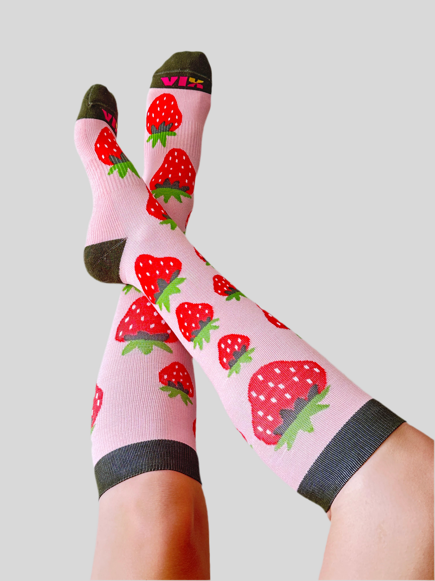 Strawberry Compression Socks