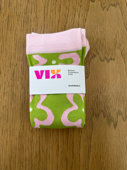 Flower Power Compression Socks