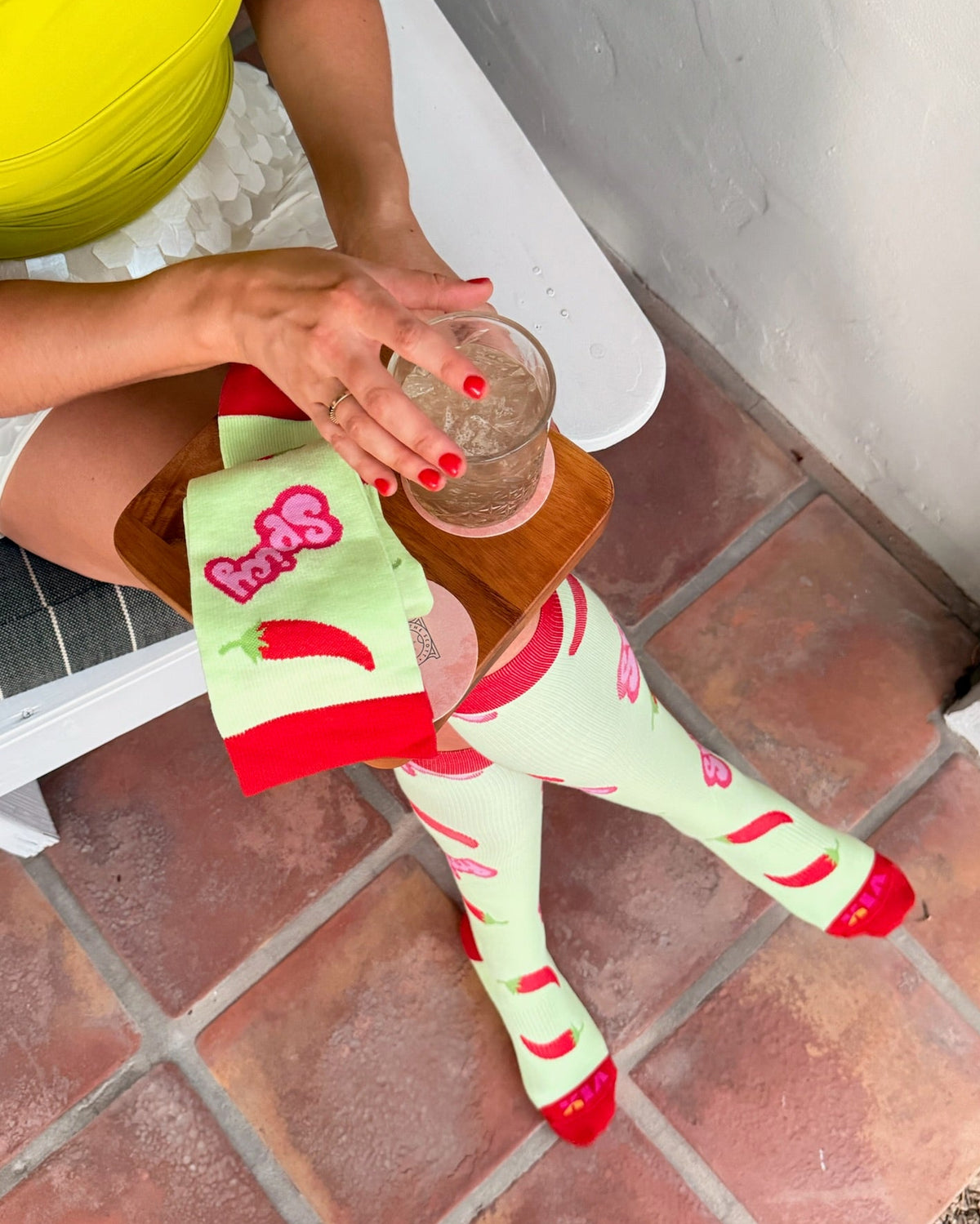 Spicy Marg Compression Socks