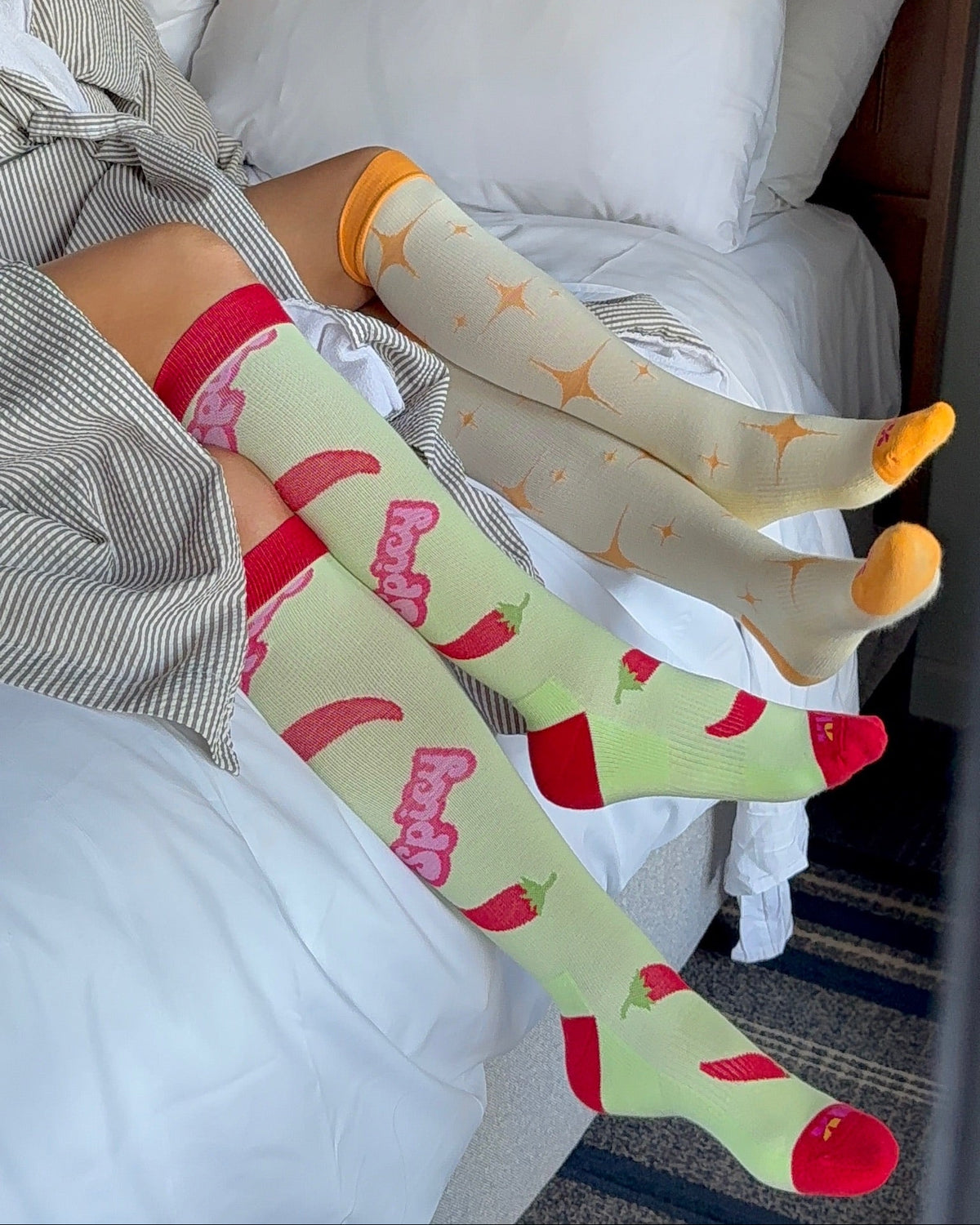 Spicy Marg Compression Socks