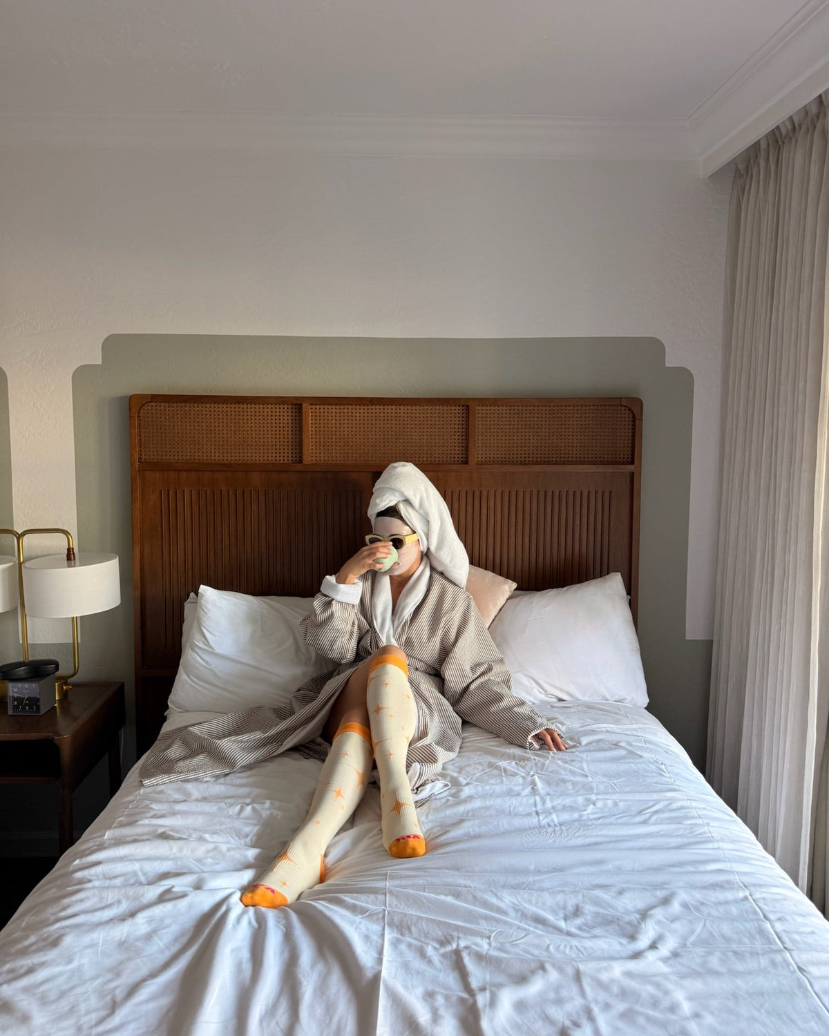 Aperol Spritz Compression Socks