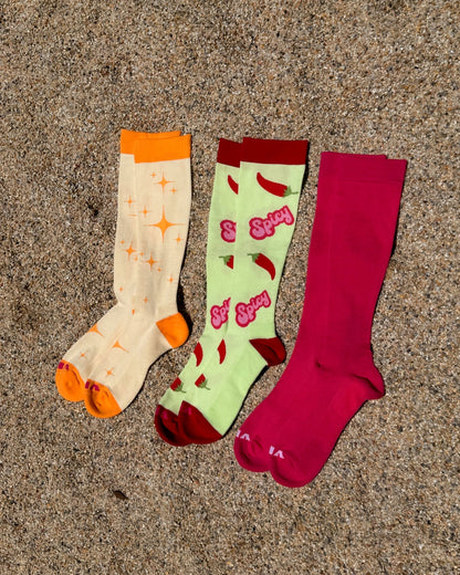 Aperol Spritz Compression Socks