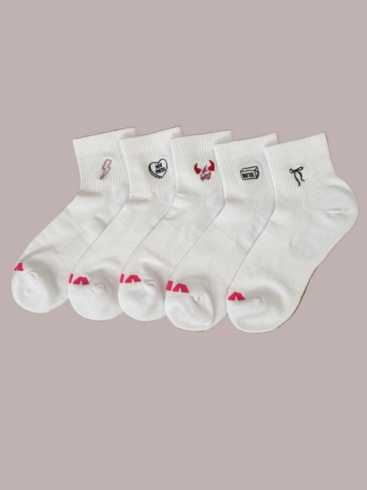 Quarter Crew Socks (5-Pack)