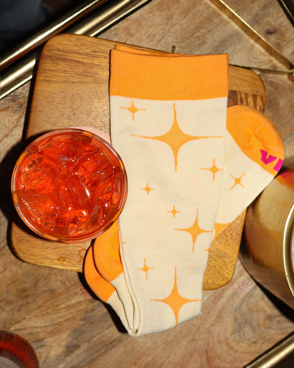 Aperol Spritz Compression Socks