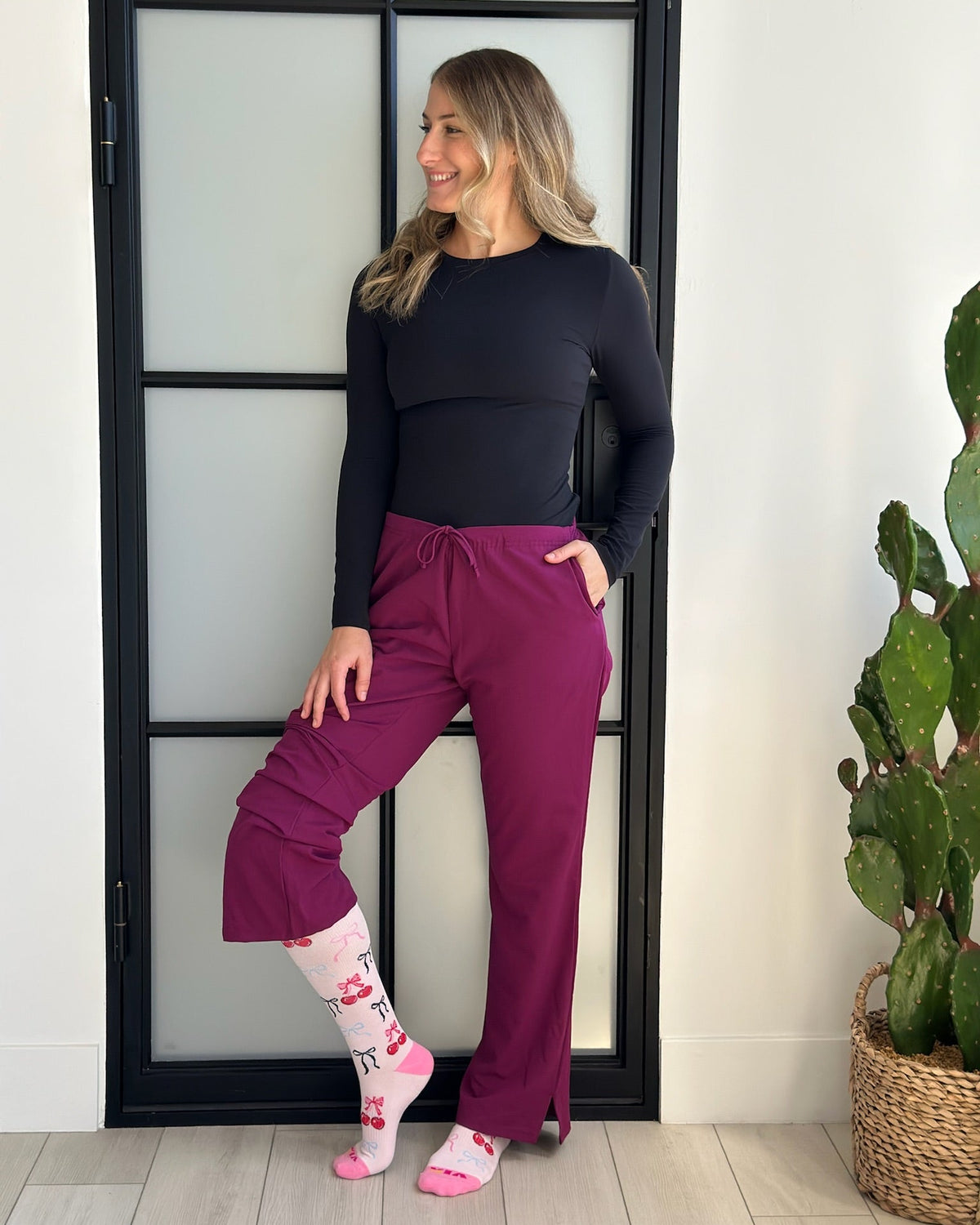 Cherry on Top Compression Socks
