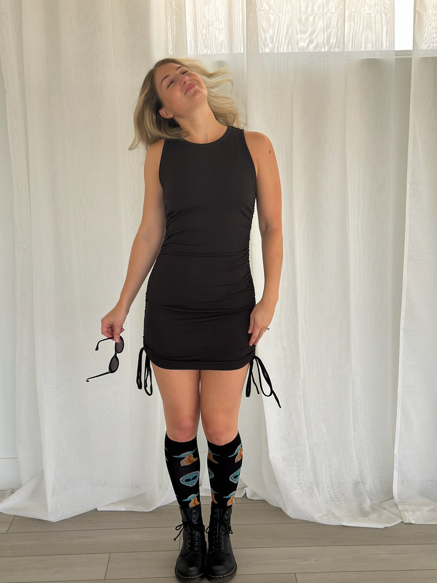 Aliens are Friends Compression Socks