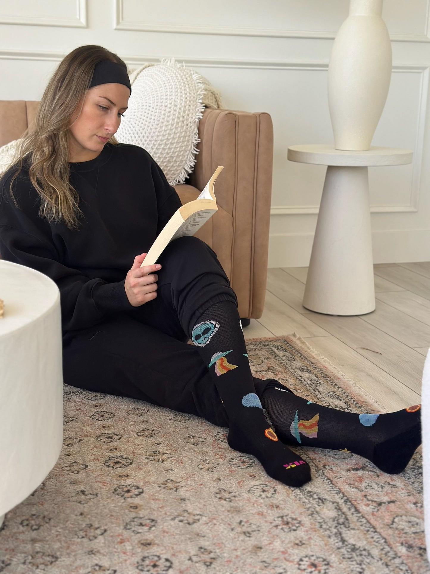 Aliens are Friends Compression Socks