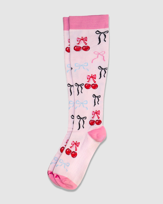 Cherry on Top Compression Socks