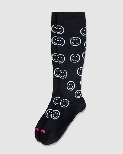 Simple Smiley Compression Socks