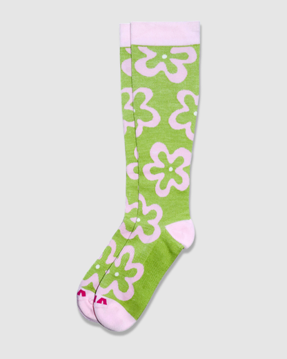 Flower Power Compression Socks (20-30 mmHg)