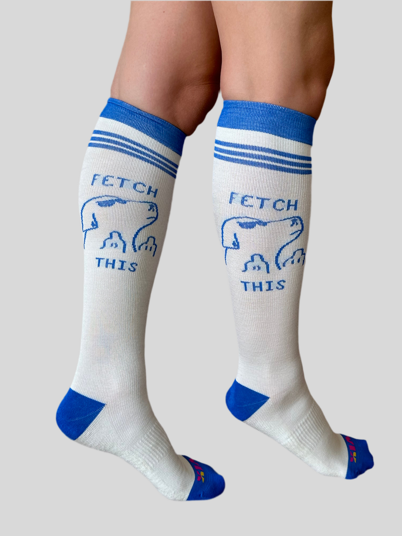 Vix Socks Fetch This Bamboo Compression Angled Legs