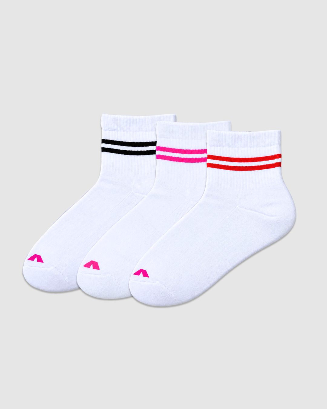 Get Ya Stripe On - Quarter Crew (3-Pack)