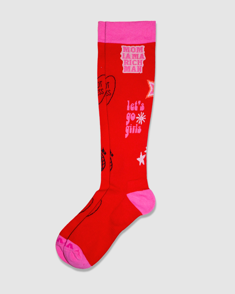 Let's Disco Compression Socks
