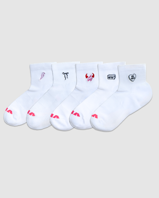 Quarter Crew Socks (5-Pack)